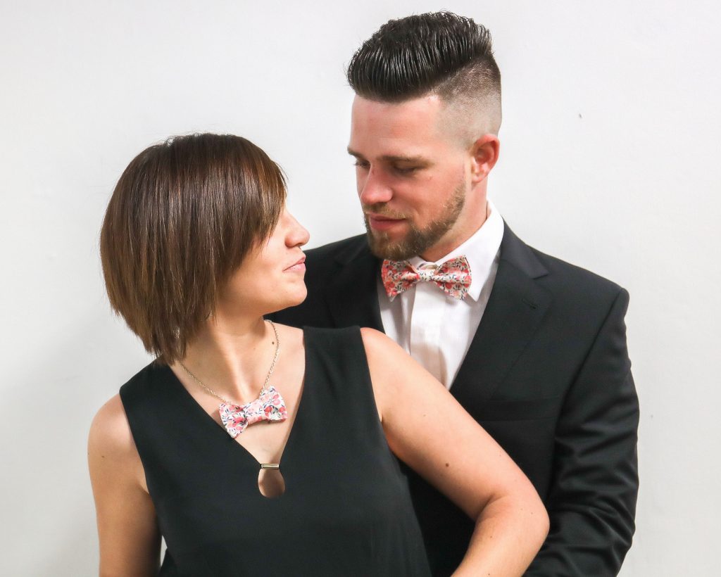 Mademoiselle Pap' et Cie noeud papillon liberty