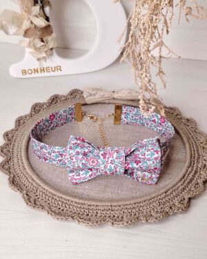 Nœud papillon femme Liberty Katie and Millie Pink