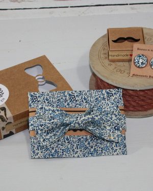 Mademoiselle pap' et cie noeud papillon liberty