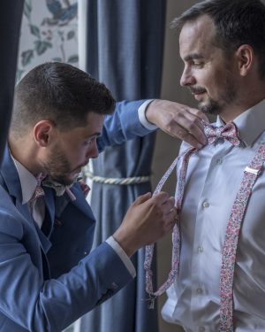 Bretelles homme Liberty Wiltshire pois de senteur