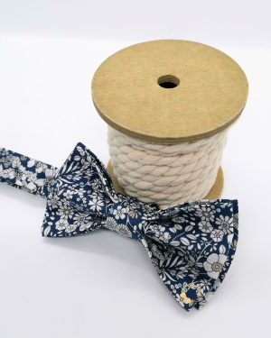 Noeud papillon homme en Liberty June's and Meadow marine