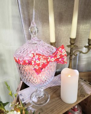 Noeud papillon homme en Liberty Mitsi Hibiscus