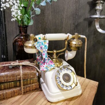 Noeud papillon homme en Liberty Rachel Pink