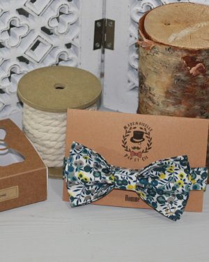 Mademoiselle pap et cie noeud papillon liberty mariage