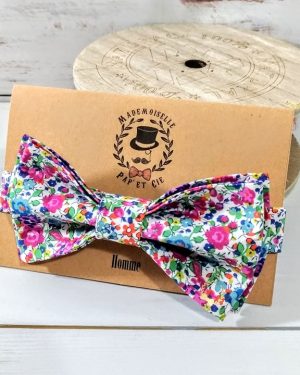 Noeud papillon homme en Liberty Emma and Georgina Asterida