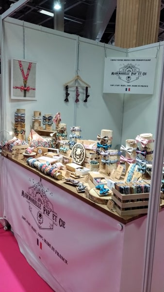 Mademoiselle Pap' et Cie stand Made in france expo 2019