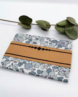 Pochette pour homme Liberty Betsy platine