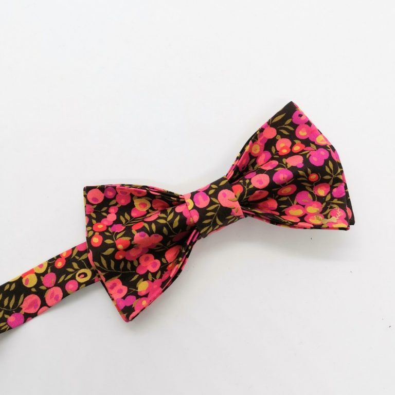 Nœud Papillon Prénoué Soie Homme | Élégant Classique Pour Mariage, Soirée, Saint-Valentin | Taille Réglable