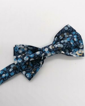 Noeud papillon homme en Liberty Wiltshire Bleu