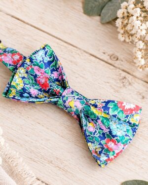 Noeud papillon pour homme Liberty , mariage, made in France, fabriqué en Occitanie