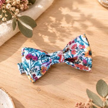 Noeud papillon et bretelles pour homme rachel orange, mariage, made in France, fabriqué en Occitanie
