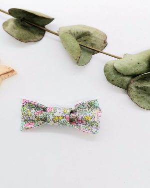 Barrette en Liberty Amelie rose
