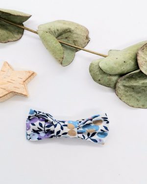 Barrette en Liberty Wiltshire Lilas