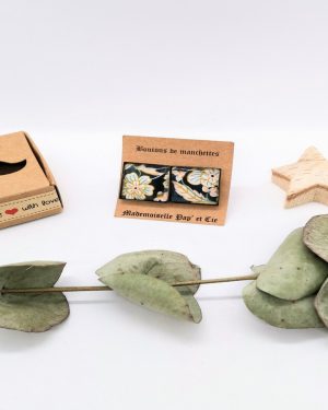 Boutons de manchettes carrés cuivre en Liberty Chester Row