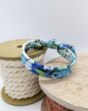 Bracelet jonc à nouer fin Liberty Thorpe Lime