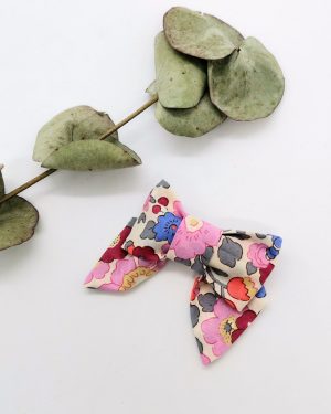 Barrette modèle "luxe" en Liberty Betsy Cuberton