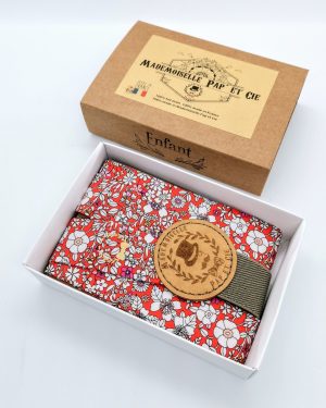 Bretelles enfant Liberty June's Meadow rouge