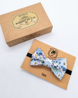 Nœud papillon ajustable enfant Liberty Betsy Denim