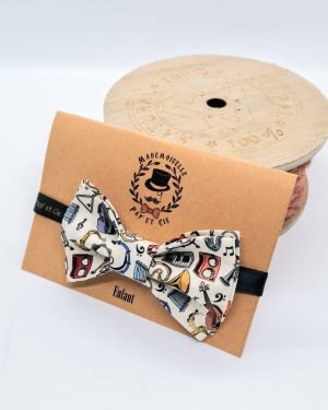 Nœud papillon ajustable enfant Liberty Miles