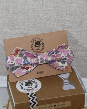 Noeud papillon pointe homme en Liberty Betsy Cuberton