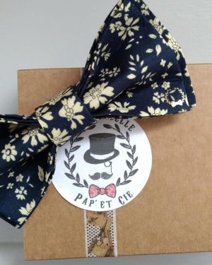 Noeud papillon homme en Liberty Capel Marine