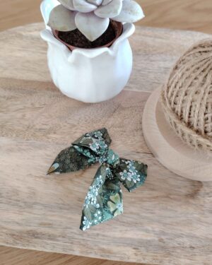 Barrette "luxe" en Liberty Ciara Botanique