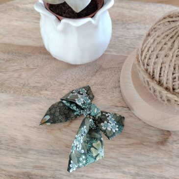 Barrette « luxe » en Liberty Ciara Botanique