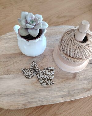 Barrette "luxe" en Liberty Glenjade Pimprenelle