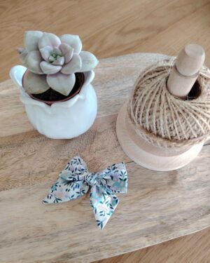 Barrette modèle "luxe" en Liberty Wiltshire Lilas Nouveau