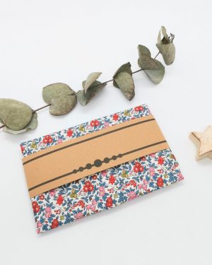 Pochette pour homme Liberty Chamomille Lawn Blue