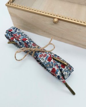 Lacets en Liberty Emilia's Flower Duc de Berry 6 oeillets