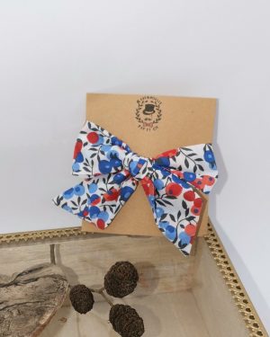 Barrette modèle "luxe" en Liberty Wiltshire Marianne