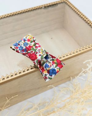Barrette en Liberty Emma and Georgina Rouge