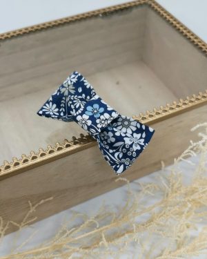 Barrette en Liberty June's Meadow Bleu