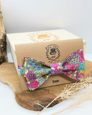 Noeud papillon homme en Liberty Ciara Violet