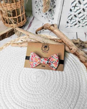 Nœud papillon ajustable enfant Liberty Phoebe Tequila Sunrise