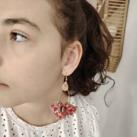Boucles d&rsquo;oreilles Gouttes en Wiltshire Stars
