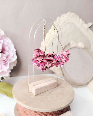 Boucles d'oreilles Gouttes en Arrietty Violet