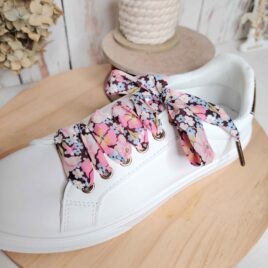 Lacets en Liberty 12 œillets Gabriella Gisou Pêche
