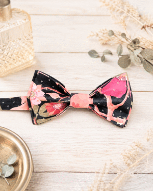 Noeud papillon pour homme Liberty Pavillion Spot Cedre, mariage, made in France, fabriqué en Occitanie