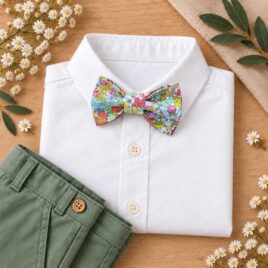Nœud papillon enfant en Liberty Flower Tops
