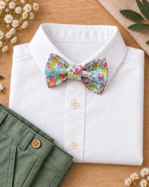 Nœud papillon enfant en Liberty Flower Tops